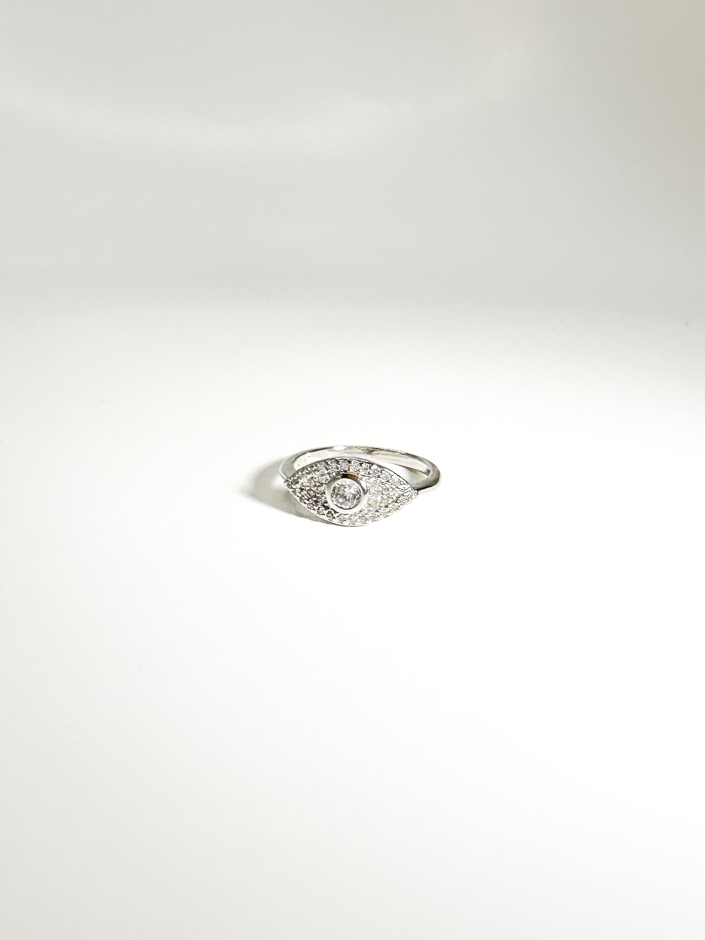 Eye Ring Silver