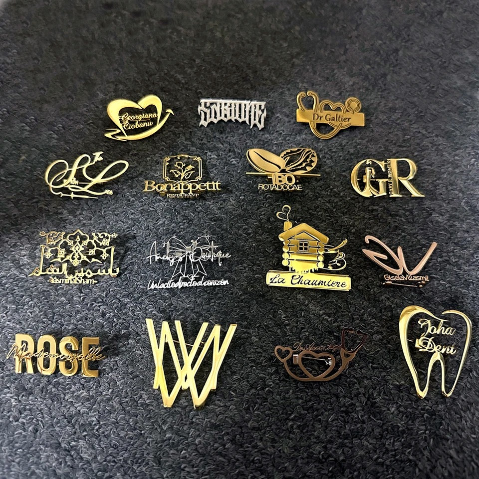Logo Tag - Pin Prendedor