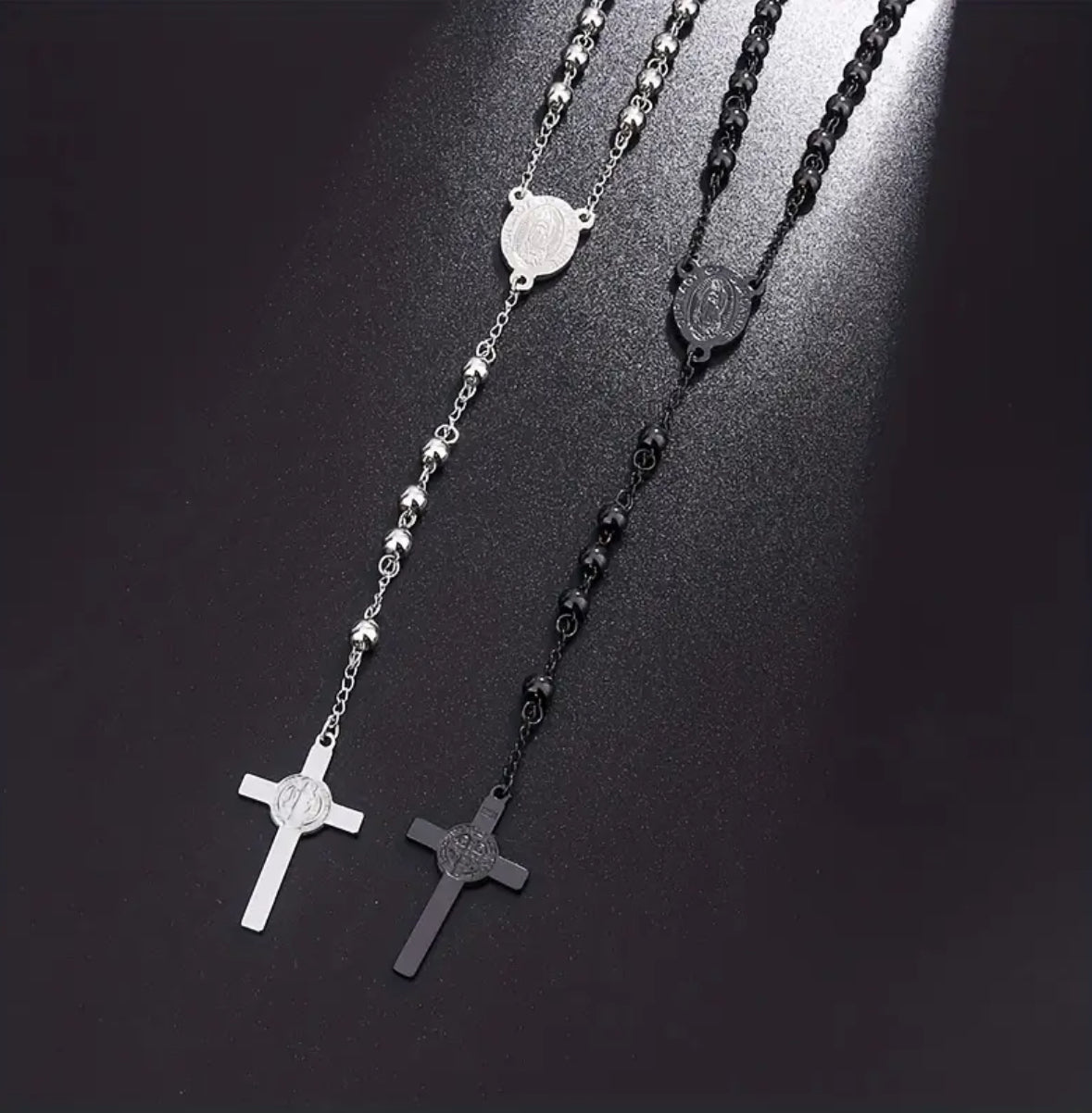 Black Rosary For men