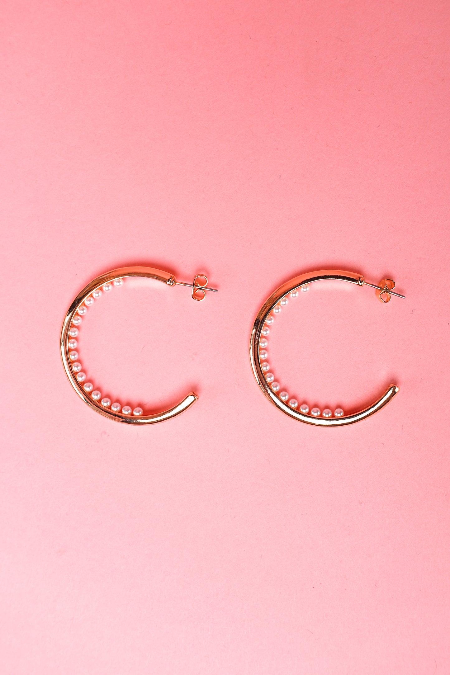 Cristy pearl Hoops