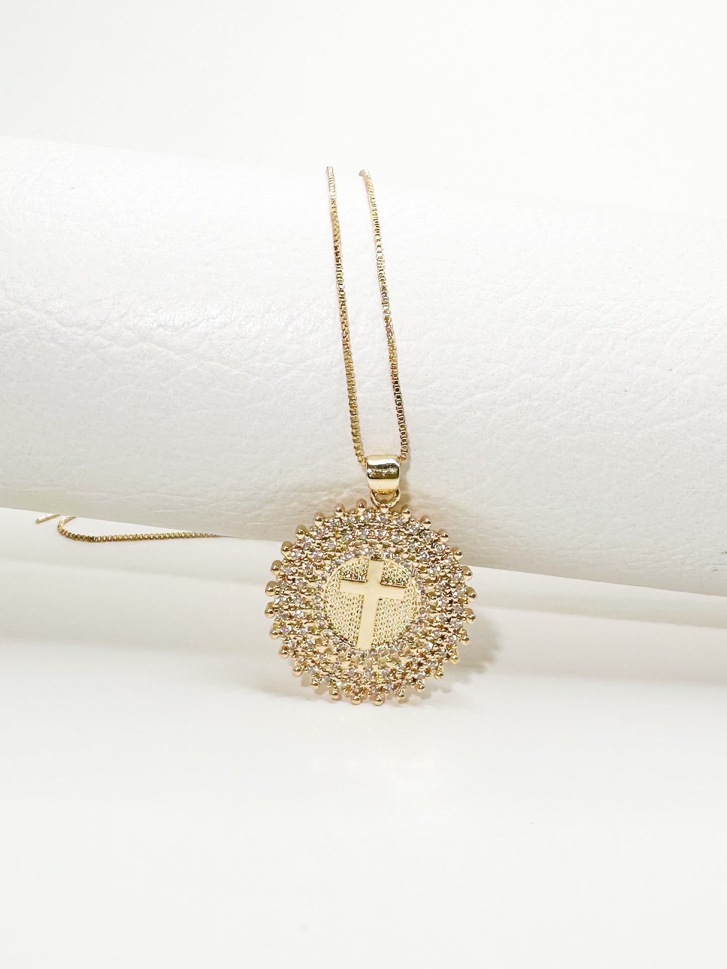 Holy cross necklace