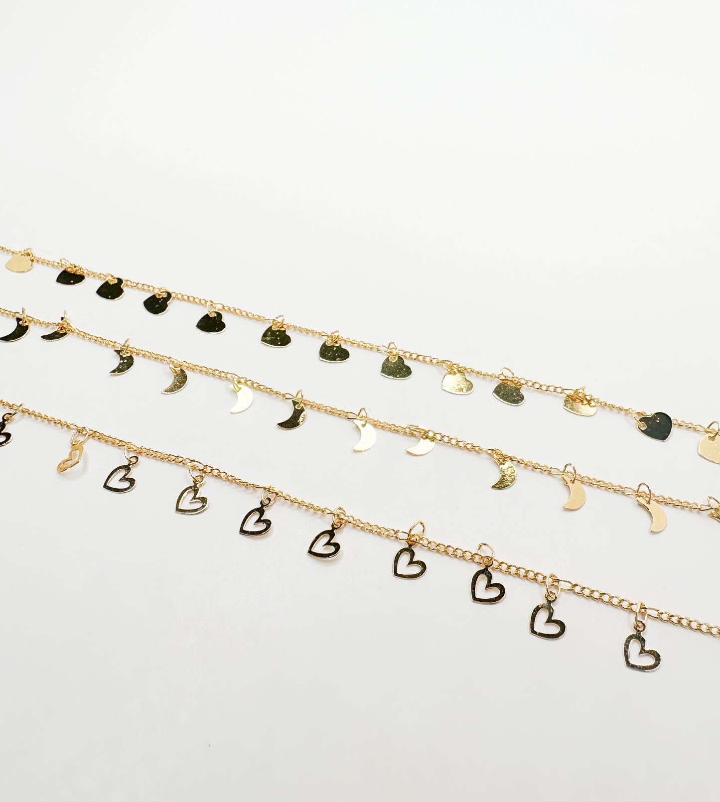 Luna Gold Anklet