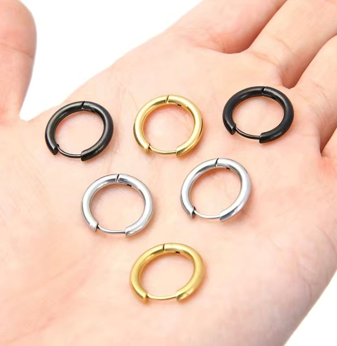 Clasic Unisex Hoops