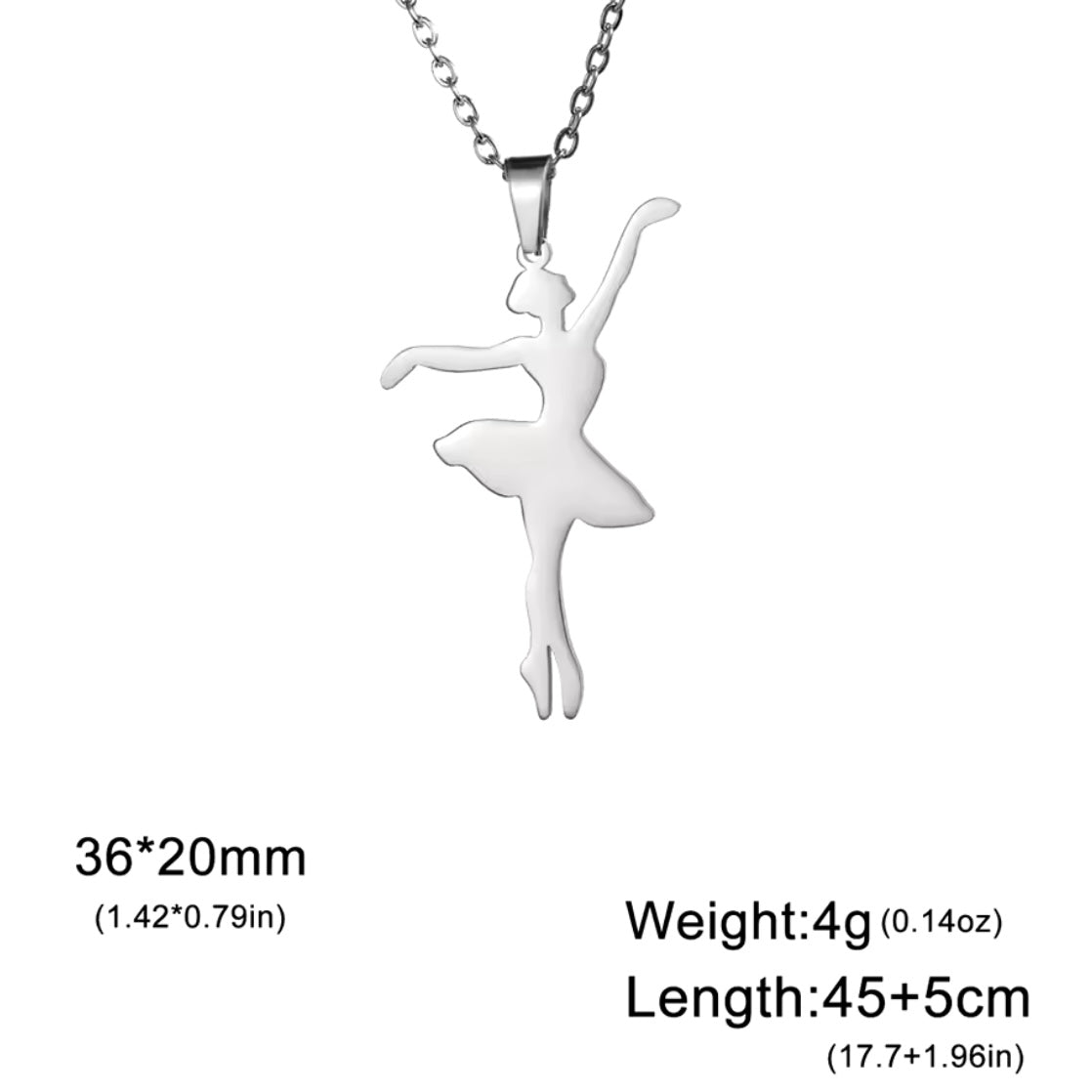 Ballerina necklace