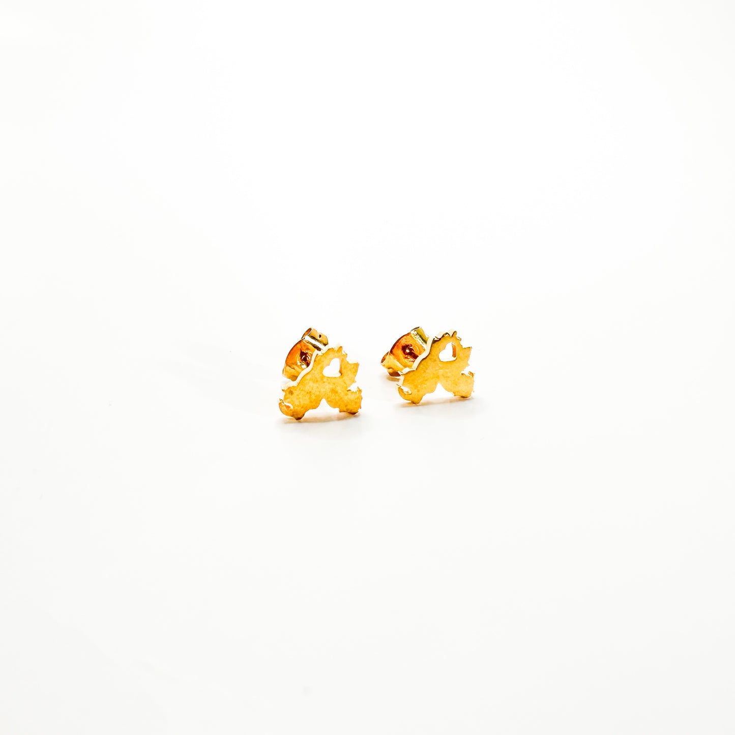 Heart Venezuela studs