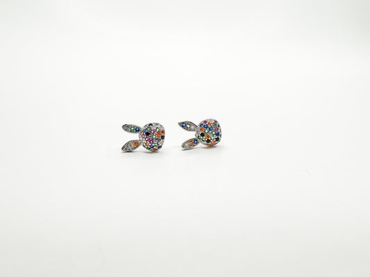 Bunny Studs Silver