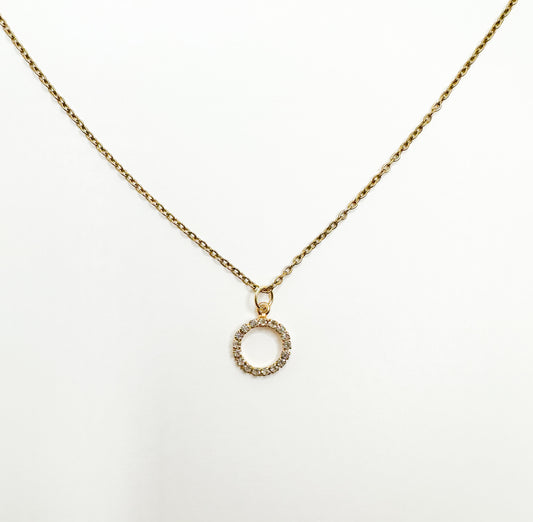 Circle necklace