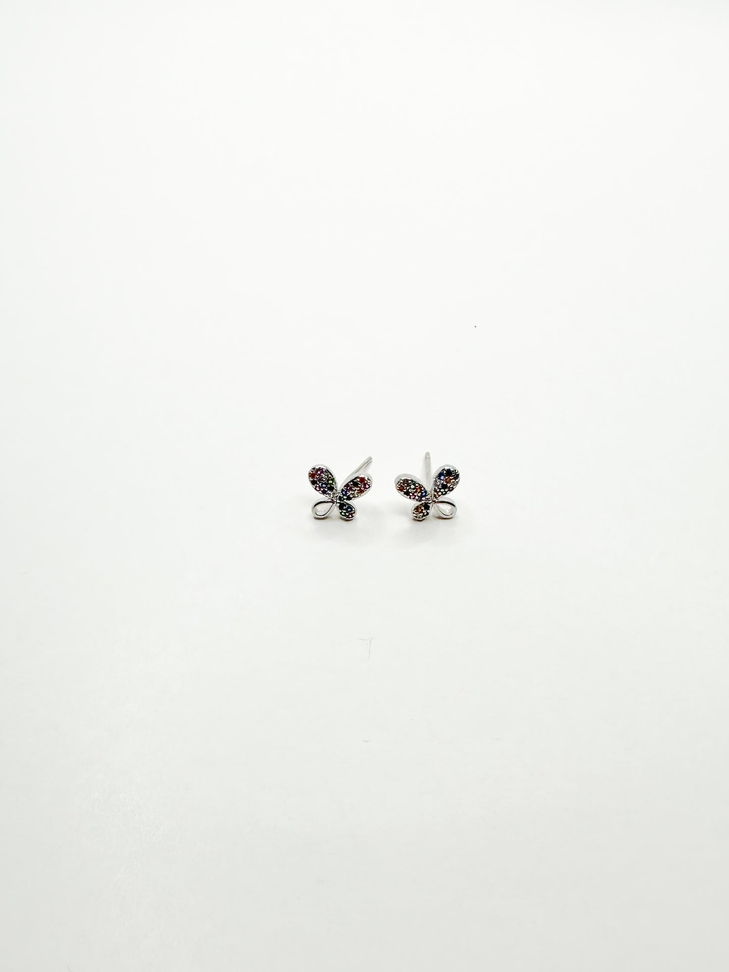 Butterfly Studs Silver