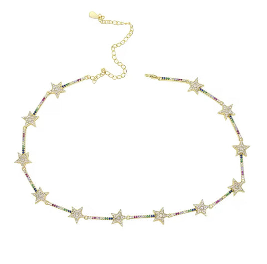 Silvia Stars Choker