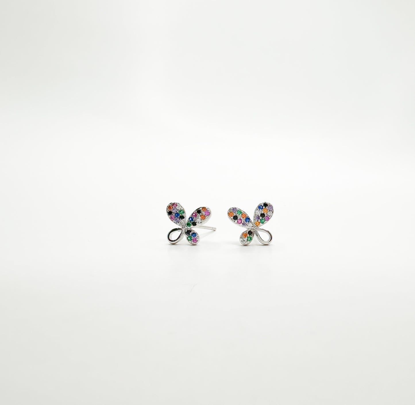 Butterfly Studs Silver