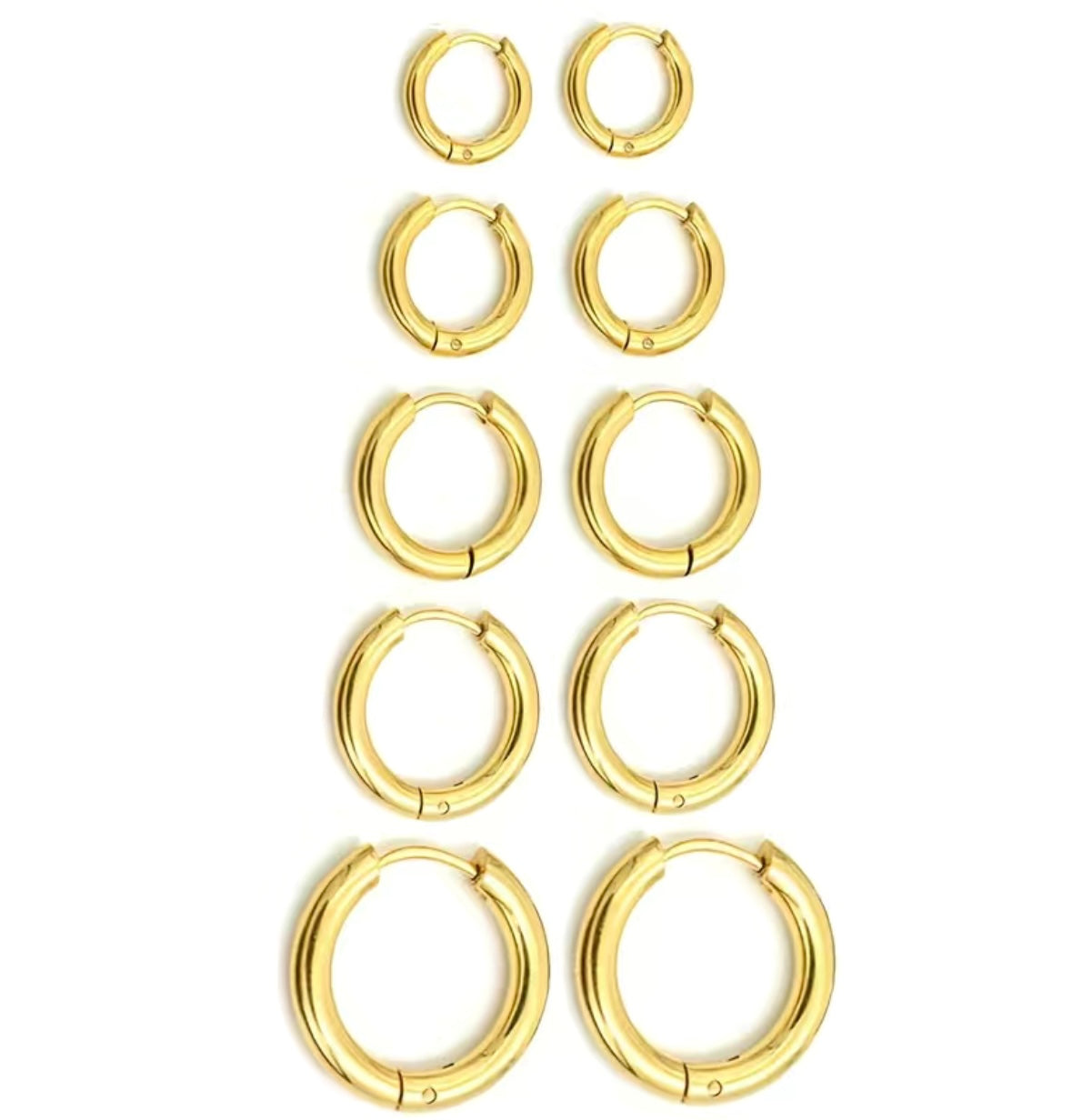 Clasic Unisex Hoops