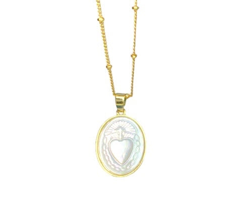 Sagrado Corazón de Jesús necklace