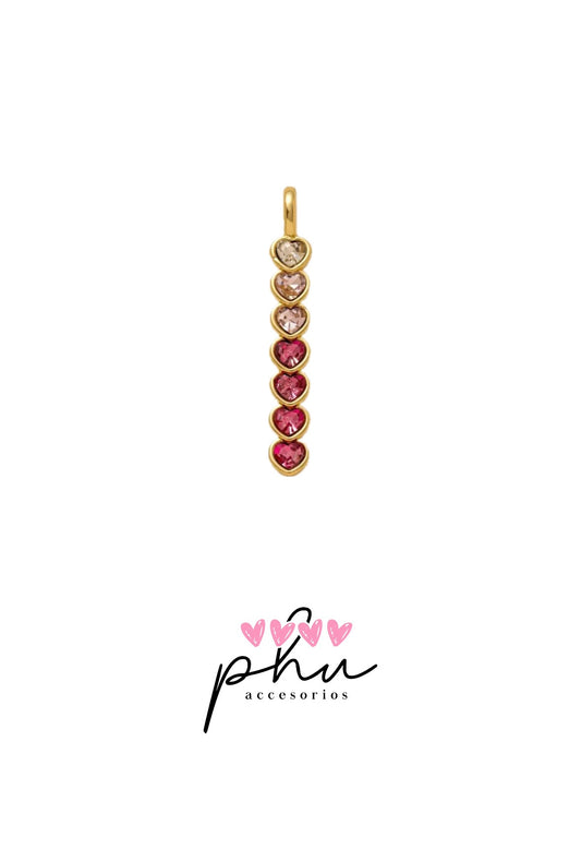 Line Heart Charm